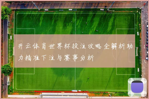 开云体育世界杯投注攻略全解析助力精准下注与赛事分析